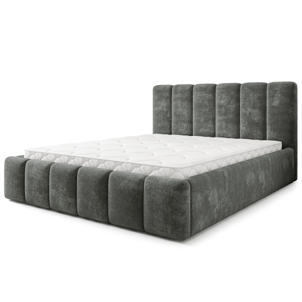 Łóżko Tapicerowane ATTORA LM z topperem 120x200 cm 1082700