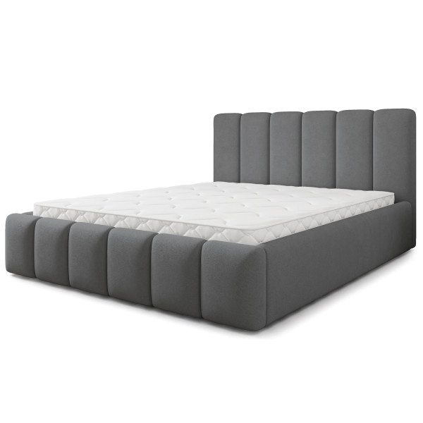 Łóżko Tapicerowane ATTORA SR z topperem 120x200 cm 1082639