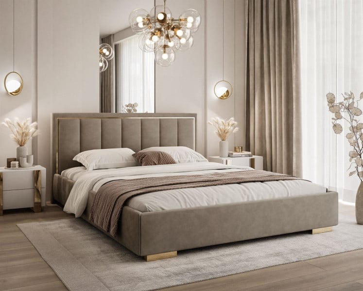 Łóżko tapicerowane AURELIA 120x200 French Velvet 656 270455