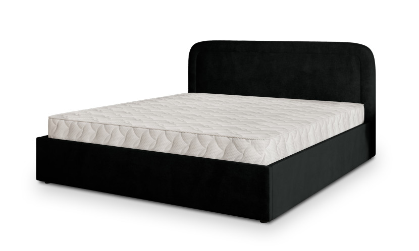 Łóżko Tapicerowane BENIRA z pojemnikiem 140x200 cm 817735