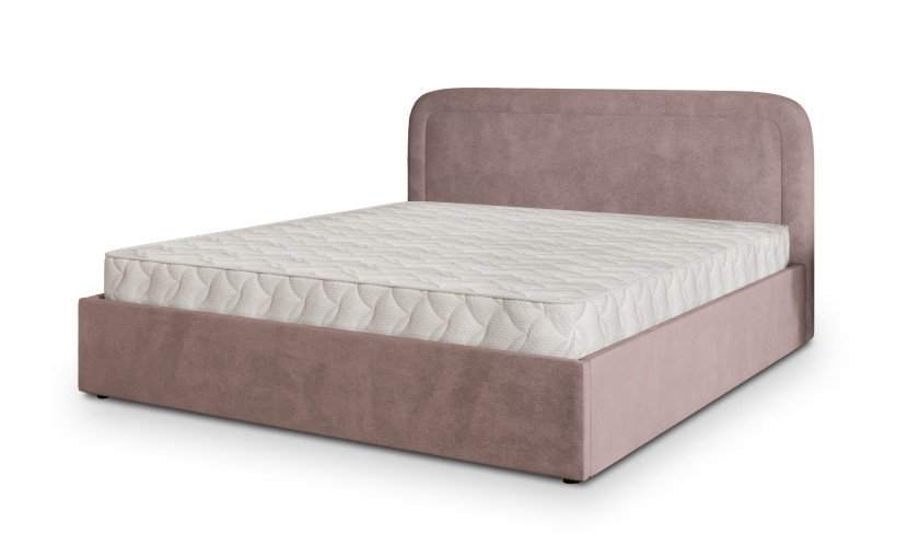 Łóżko Tapicerowane BENIRA z pojemnikiem 160x200 cm 817725