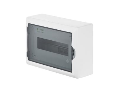 Rozdzielnica n/t RN 1/12 (N+PE) IP40 drzwi transparentne dymne 198x298x95mm, Economic Box | 2503-01 Elektro-Plast Nasielsk