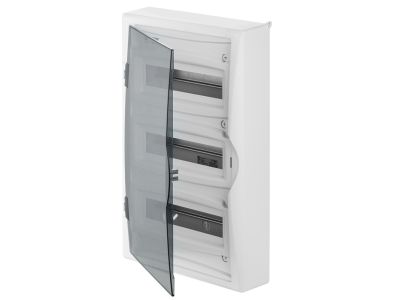 Rozdzielnica n/t RN 3/36 (N+PE), IP40, drzwi transparentne dymne, Economic Box | 2506-01 Elektro-Plast Nasielsk