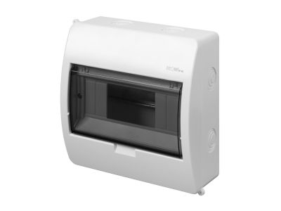 Rozdzielnica n/t RN 1/8 (N+PE) IP40 drzwi transparentne, Elegant | 2402-01 Elektro-Plast Nasielsk