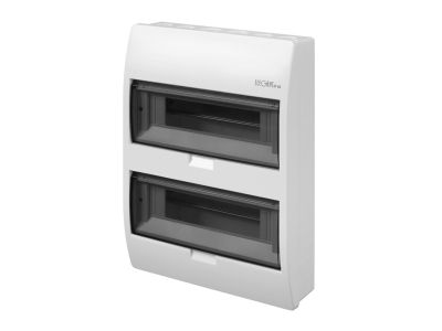 Rozdzielnica n/t RN 2/12 (N+PE) IP40 drzwi transparentne, Elegant | 2405-01 Elektro-Plast Nasielsk
