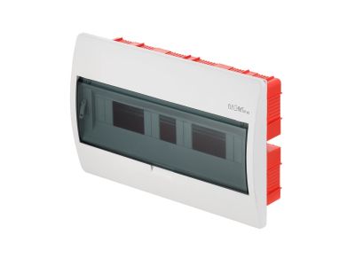 Rozdzielnica p/t RP 1×18 PE+N IP40 dymne, Elegant | 2414-01 Elektro-Plast Nasielsk