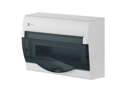Rozdzielnica n/t RN 1×12+2 PE+N IP40 drzwi dymne 315x225x116 mm GREEN BOX | 2353-01 Elektro-Plast Nasielsk