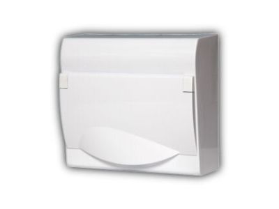 Rozdzielnica n/t RN 1×8+2 PE+N IP40 drzwi białe 245x225x116 mm GREEN BOX | 2352-00 Elektro-Plast Nasielsk