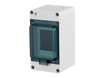Rozdzielnica n/t RN 1×3, zacisk N, IP65, drzwi transparentne dymne, Hermetica | 2201-01 Elektro-Plast Nasielsk