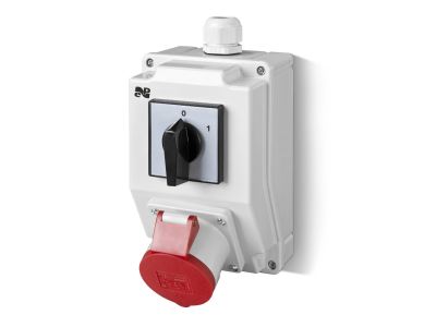 Rozdzielnica RS-Z wyłącznik 0-1, 3P+N+Z 32A | 6274-00 Elektro-Plast Nasielsk
