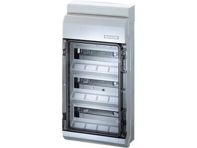 Rozdzielnica n/t KV 3536 IP54, 3×12 modułów, z zac. bezśrubowymi Fixconnect | 6100228 Hensel