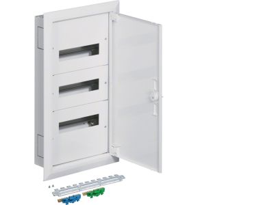 Rozdzielnica p/t z zaciskami PE/N 3R/36M (3×12) I kl. IP30, FW2 | FW312FT Hager