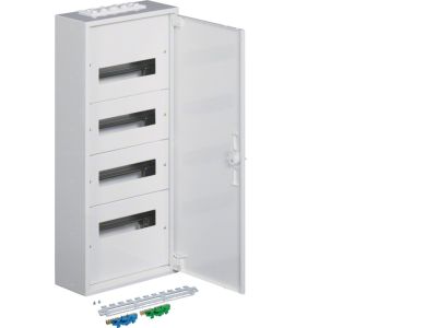 Rozdzielnica n/t z zaciskami PE/N 4R/48M (4×12) I kl. IP30, FW2 | FW412WT Hager