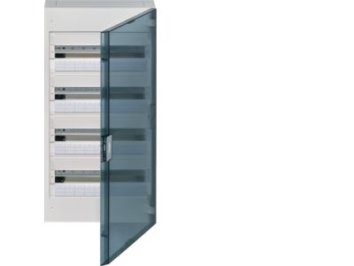 Rozdzielnica n/t 4x18M IP40, drzwi transparentne, vega | VB418TB Hager