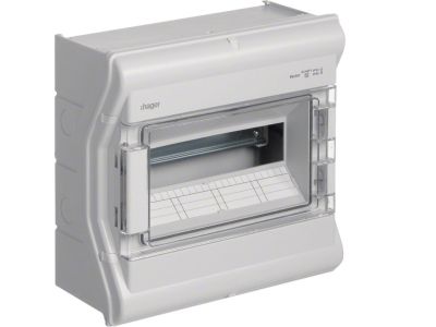 Rozdzielnica modułowa natynkowa 1×12 IP65, tworzywo sztuczne, Vector II | VE112L Hager