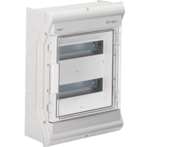 Rozdzielnica n/t IP65 odporna na UV bez przetłoczeń 2R/24M (2×12), Vector outdoor | VE212SN Hager