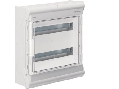 Rozdzielnica n/t IP65 odporna na UV bez przetłoczeń 2R/36M (2×18), Vector outdoor | VE218SN Hager