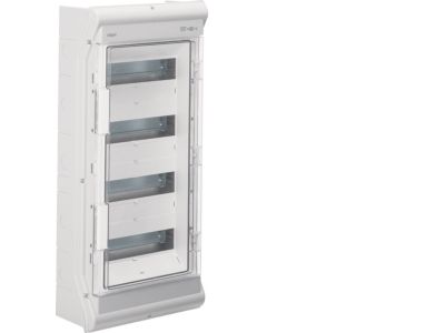 Rozdzielnica n/t IP65 odporna na UV bez przetłoczeń 4R/48M (4×12), Vector outdoor | VE412SN Hager