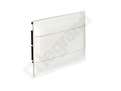 Rozdzielnica modułowa podtynkowa PRACTIBOX S 1×12 drzwi białe | 135361 Legrand