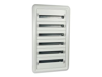 Rozdzielnica p/t wyposażona 6×24 XL3 160 Uwaga: Drzwi zamawiane oddzielnie | 020066 Legrand