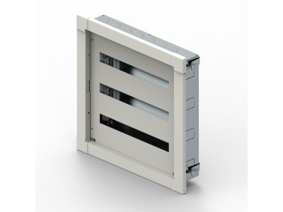 Rozdzielnica p/t metalowa wyposażona 3×24 XL3S 160 Uwaga: Drzwi i listwy przył. zamawiane oddzielnie | 337223 Legrand