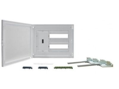 Rozdzielnica modułowa p/t 2×12, drzwi białe | 600242JB Efapel
