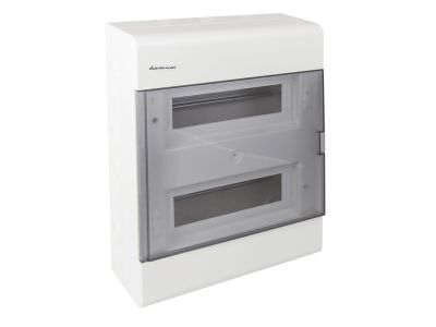 Rozdzielnica n/t SRn-24 (2×12) (N+PE) IP40 397x298x95mm, drzwi transparentne | 1.6 Elektro-Plast Opatówek