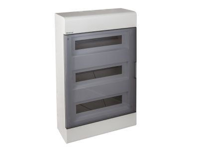 Rozdzielnica n/t SRn-54 (3×18) cała (N+PE) IP40 610x420x110mm, drzwi transparentne | 1.54 Elektro-Plast Opatówek