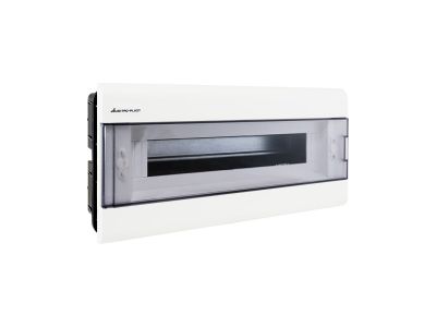Rozdzielnica p/t SRp-18 (N+PE) IP40 190x402x74mm, biała | 2.4 Elektro-Plast Opatówek