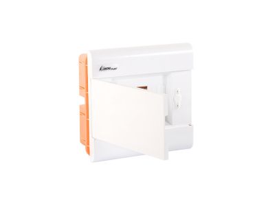 Rozdzielnica p/t SRp-6/B (N+PE) IP40, biała | 2.11 Elektro-Plast Opatówek