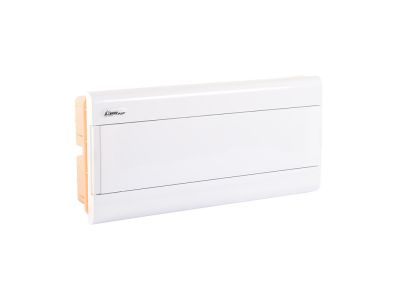 Rozdzielnica p/t SRp-18/B (1×18) (N+PE) IP40 402x190x94mm, biała | 2.14 Elektro-Plast Opatówek
