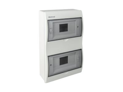 Rozdzielnica n/t RN-16 Fala (N+PE) IP40 403x238x95mm, biała | 7.4 Elektro-Plast Opatówek