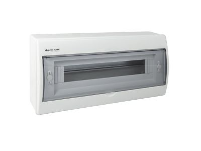 Rozdzielnica n/t RN-18 Fala (N+PE) IP40 205x416x95mm, biała | 7.7 Elektro-Plast Opatówek