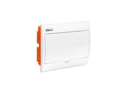 Rozdzielnica p/t RP-8/B Fala (N+PE) IP40 200x234x74mm, biała | 8.12 Elektro-Plast Opatówek