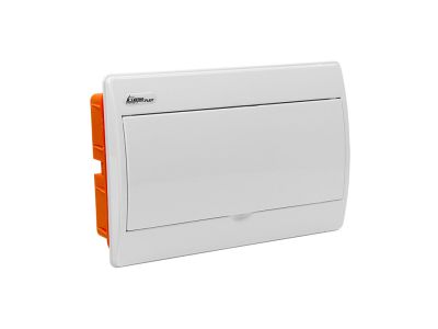 Rozdzielnica p/t RP-12/B Fala (N+PE) IP40 205x311x74mm, biała | 8.13 Elektro-Plast Opatówek