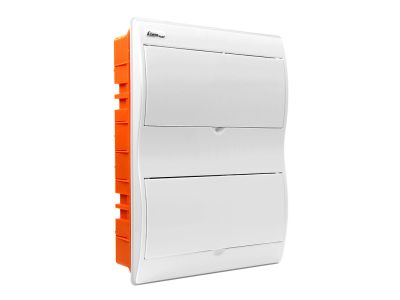 Rozdzielnica p/t RP-24/B Fala (N+PE) IP40 404x310x84mm, biała | 8.15 Elektro-Plast Opatówek
