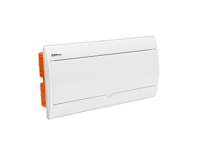 Rozdzielnica p/t RP-18/B Fala (N+PE) IP40 205x416x74mm, biała | 8.17 Elektro-Plast Opatówek