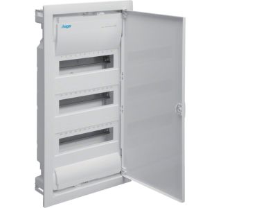 Rozdzielnica modułowa podtynkowa 3×12 IP30, QC, VDE, Volta | VU36AT Hager