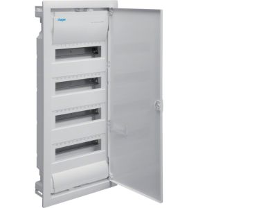 Rozdzielnica modułowa podtynkowa 4×12 IP30, QC, VDE, Volta | VU48AT Hager