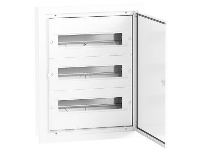 Rozdzielnica modułowa p/t DARP 48S Quiteline 3×16 drzwi aluminiowe IP54 520x420x90mm biała | 9.316 Elektro-Plast Opatówek