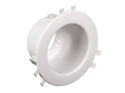 Ramka sufitowa, do rurki zasilającej, biel polarna, Optiline 45 | ISM20812P Schneider Electric