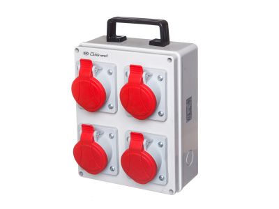Rozdzielnica RPK-3 IP-44-wyposażona w okablowanie do podłączenia zabezpieczeń | 940074 Elektromet