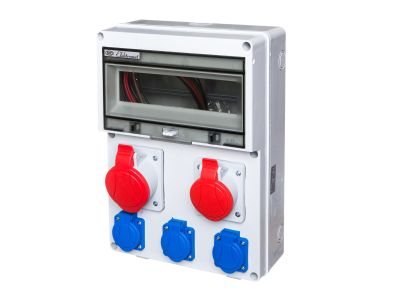 Rozdzielnica RSE-04 IP54-okienko inspekcyjne 12 moduły -wyposażona w okablowanie do podłączenia | 942091 Elektromet