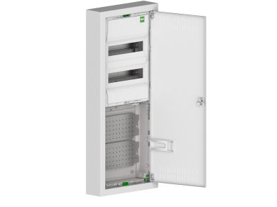 Rozdzielnica n/t RN 2×12 PE+N + 2X12 MULTIMEDIA, białe, IP30, MSF RN 2/28 + 2/28 MM pod zamówienie | 2015-20 Elektro-Plast Nasielsk