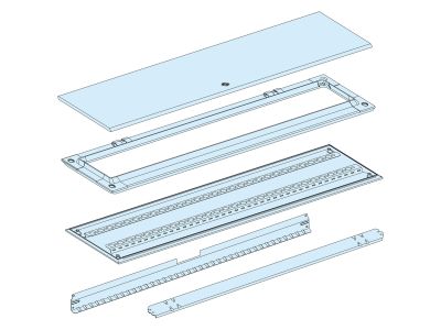 Rozdzielnica PrismaSet, plecy oraz drzwi obudowy przedziału 33 moduły IP55 300mm | LVS08349 Schneider Electric