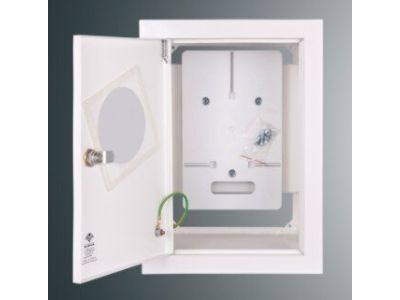 Rozdzielnica p/t licznikowa RW 18NN O T1F 312x213x170; z okienkiem;zamek patent.9081; IP30;RAL 9003 | RW 18NN O T1F Kubiak
