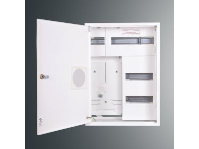 Rozdzielnica n/t licznikowa RZ 7NN O T3F + 36S 577x423x220; z okienkiem; IP30; RAL 9003 | RZ 7NN O T3F + 36S Kubiak