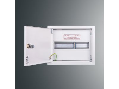 Rozdzielnica n/t modułowa RZ 2NN 1 x 12S 237x288x130;szyna TH35; IP30; RAL 9003 | RZ 2NN 1 x 12S Kubiak