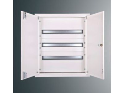 Rozdzielnica p/t modułowa RW 28NN 3 x 24S 577x503x200; szyna TSH35;zamek patent.9081; IP30; RAL9003 | RW 28NN 3 x 24S Kubiak