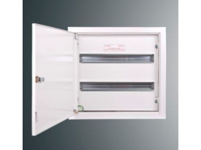 Rozdzielnica p/t modułowa RW 27NN 2 x 20S 392x423x130; szyna TSH35;zamek patent.9081; IP30; RAL9003 | RW 27NN 2 x 20S Kubiak